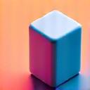 Icono de un cubo 3D para representar el diseño.